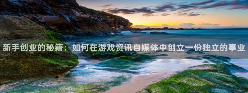 蓝冠娱乐登录网址：新手创业的秘籍：如何在游戏资讯自媒体中创立