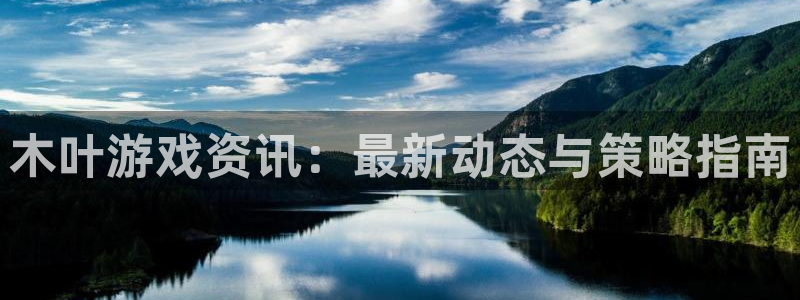 蓝冠娱乐平台注册开户：木叶游戏资讯：最新动态与策略指南