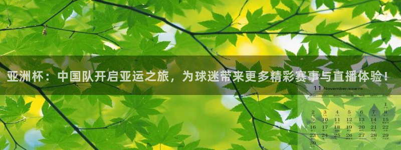 919体育直播间：亚洲杯：中国队开启亚运之旅，为球迷带来更多精彩赛事与直播体验！